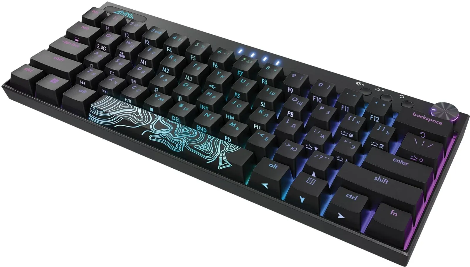 Клавиатуры GMNG GG-KB500XW черный - фото 2