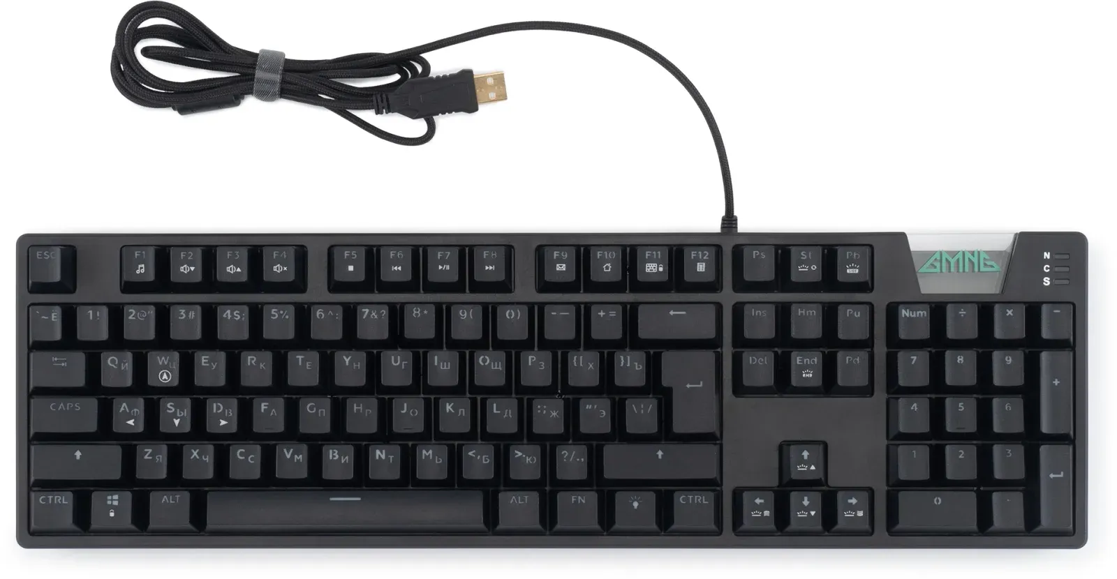 Клавиатура GMNG GG-KB780X механическая черный USB for gamer 1910518 кабель 1.8м - фото 8