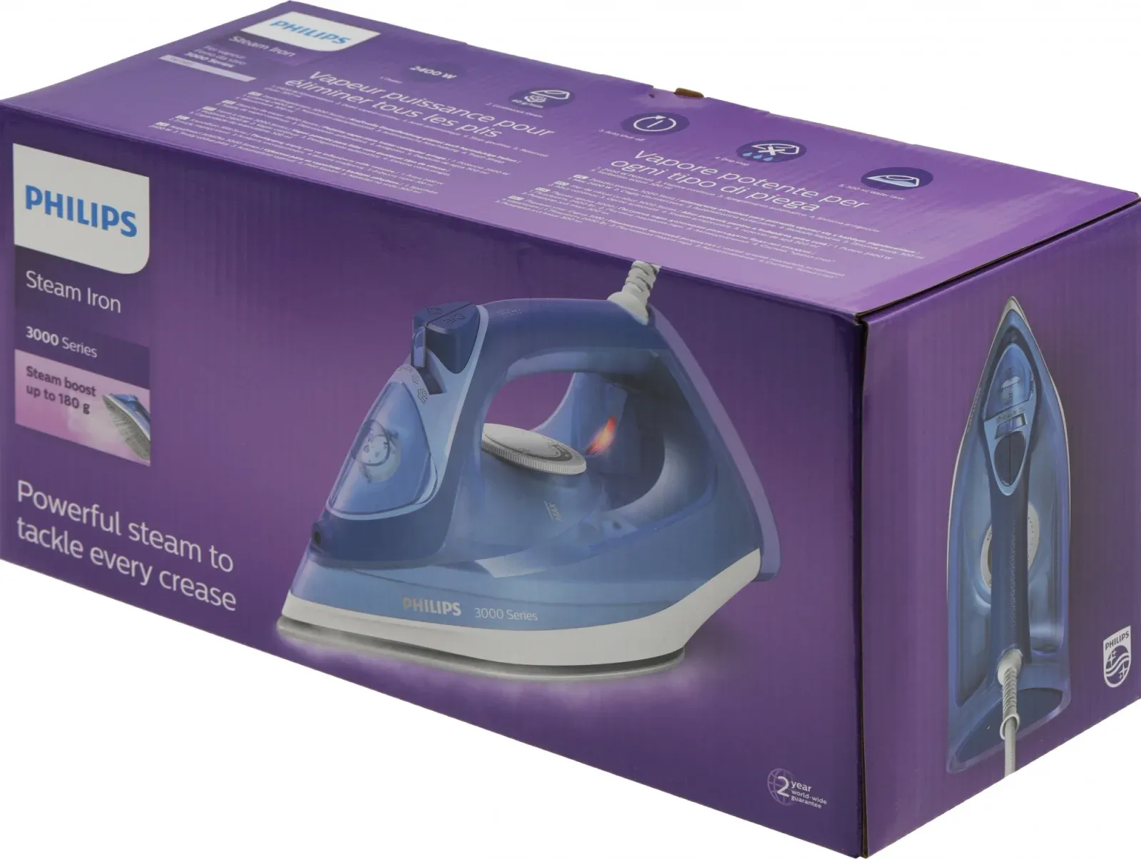 Утюг Philips DST3031/20 2400Вт голубой - фото 8