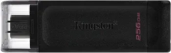 Флеш Диск Kingston 256GB DataTraveler 70 Type-C DT70/256GB USB3.0 черный, 256 ГБ - фото 5