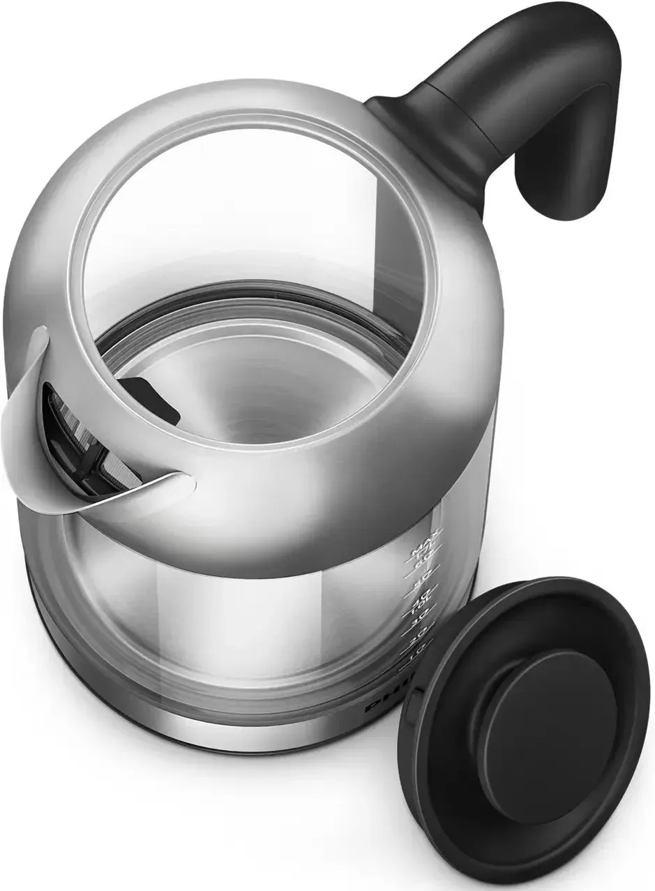 Чайник электрический Philips HD9339/80 1.7л. 2200Вт прозрачный/нержавеющая сталь корпус: стекло/металл/пластик - фото 5