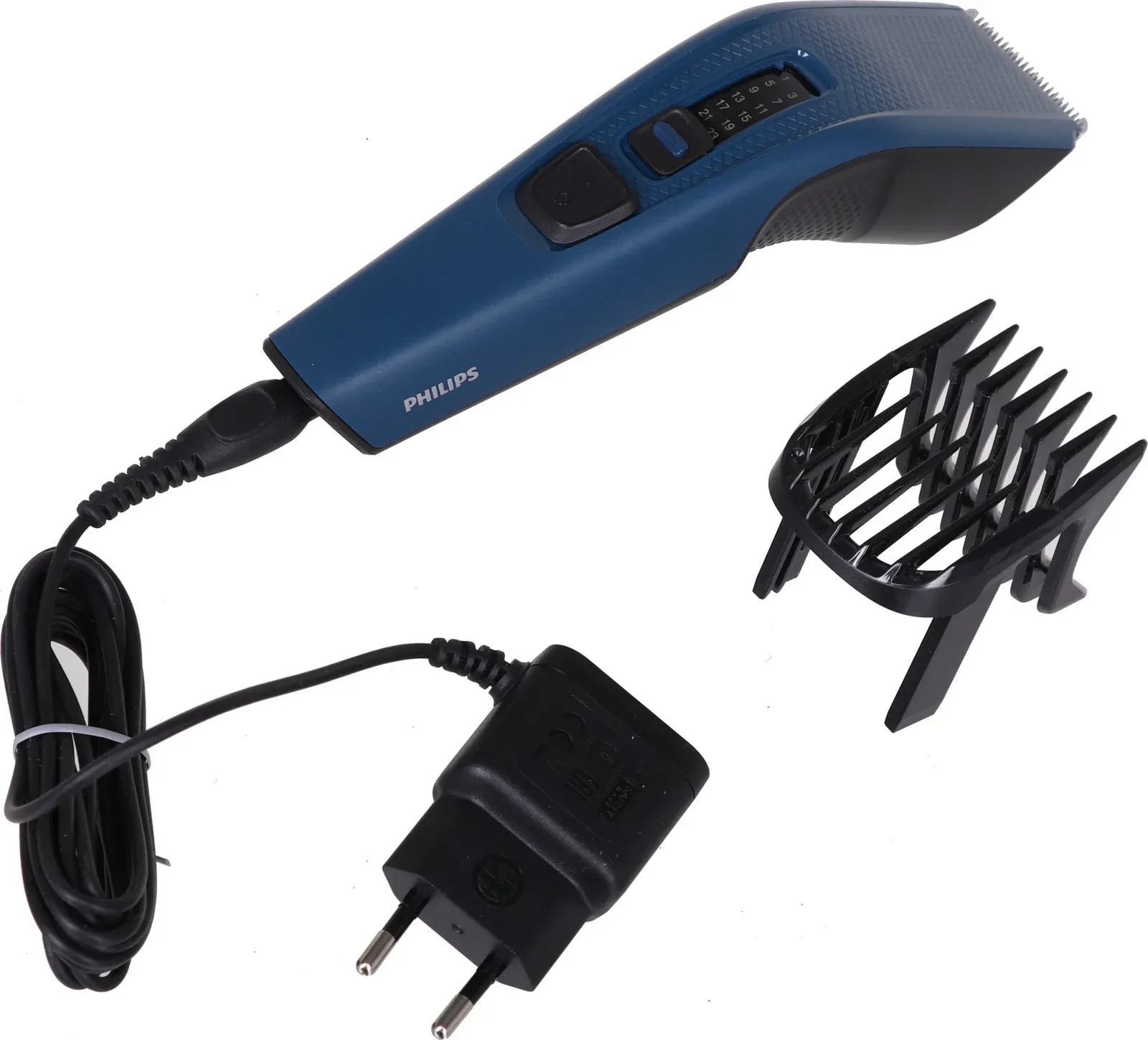Машинка для стрижки Philips HC3505/15 серый/черный насадок в компл:1шт - фото 2