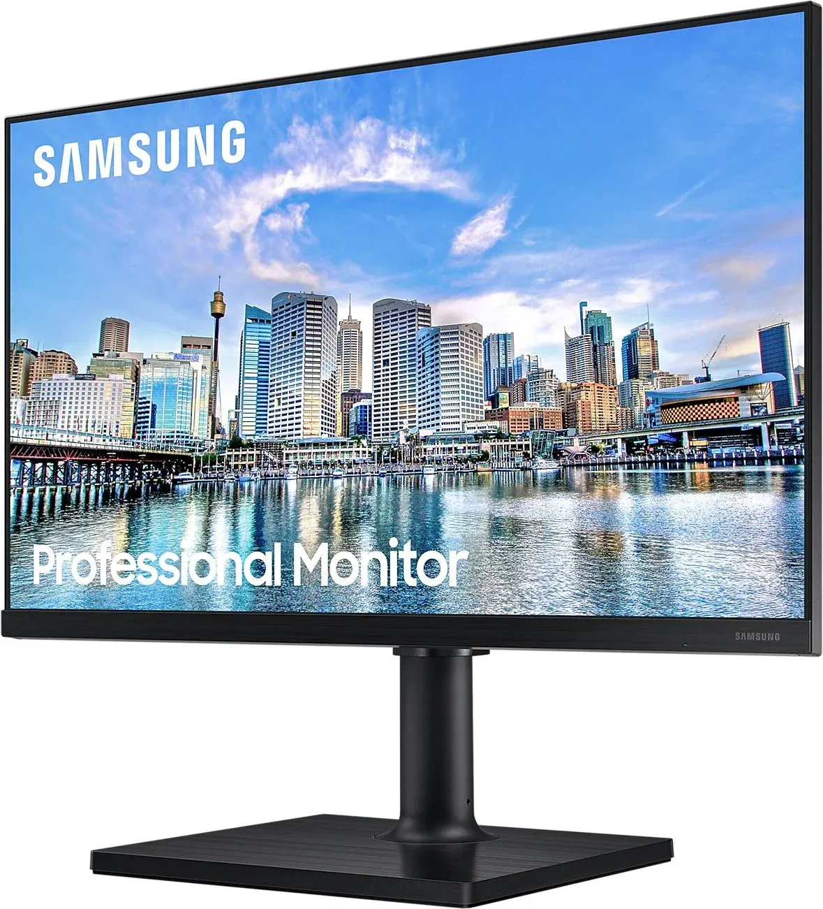 Монитор Samsung 24 F24T450FQI черный IPS LED 16:9 HDMI матовая HAS Piv 250cd 178гр/178гр 1920x1080 75Hz DP FHD USB 4кг - фото 3