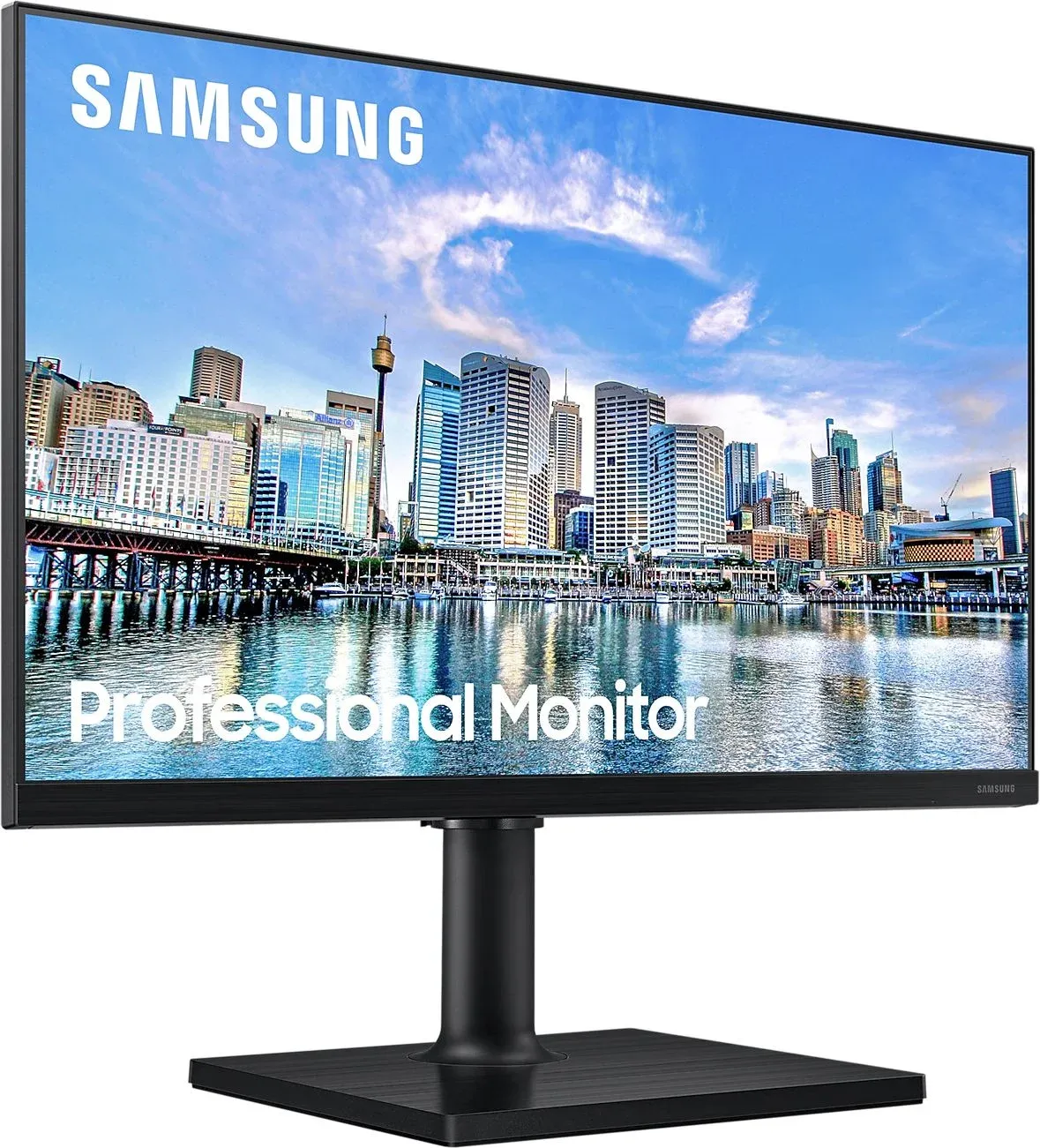 Монитор Samsung 24 F24T450FQI черный IPS LED 16:9 HDMI матовая HAS Piv 250cd 178гр/178гр 1920x1080 75Hz DP FHD USB 4кг - фото 4