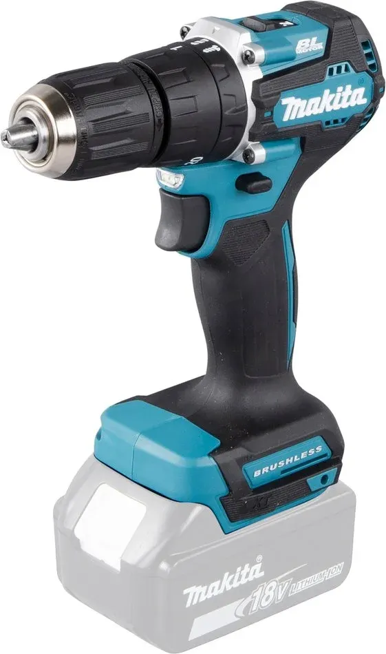 Дрель-шуруповерт Makita DHP487Z аккум. патрон:быстрозажимной - фото 1