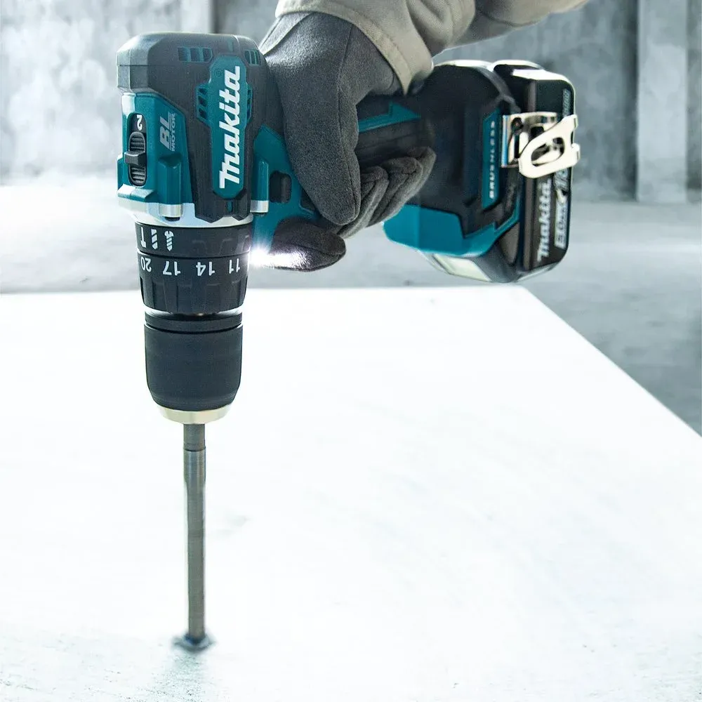 Дрель-шуруповерт Makita DHP487Z аккум. патрон:быстрозажимной - фото 8
