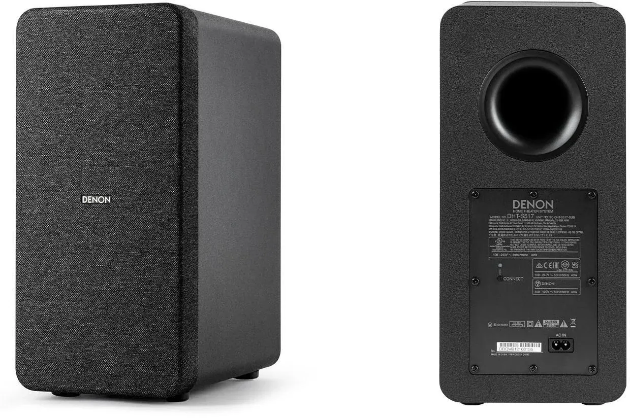 Саундбар Denon DHT-S517 3.1.2 150Вт черный - фото 6