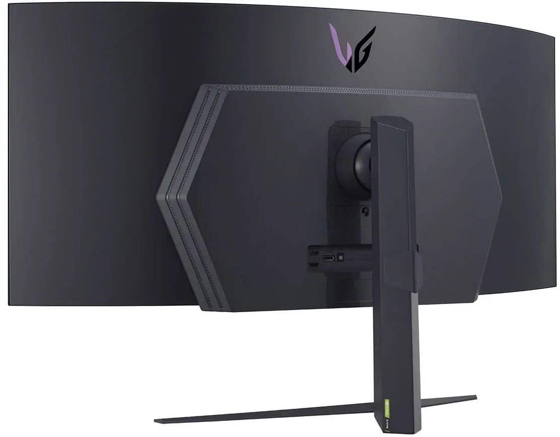 Монитор LG 44.5 UltraGear 45GR95QE-B черный OLED LED 21:9 HDMI матовая HAS Piv 1500000:1 1000cd 178гр/178гр 3440x1440 240Hz G-Sync FreeSync Premium DP SPDIF WQ USB 10.9кг - фото 7