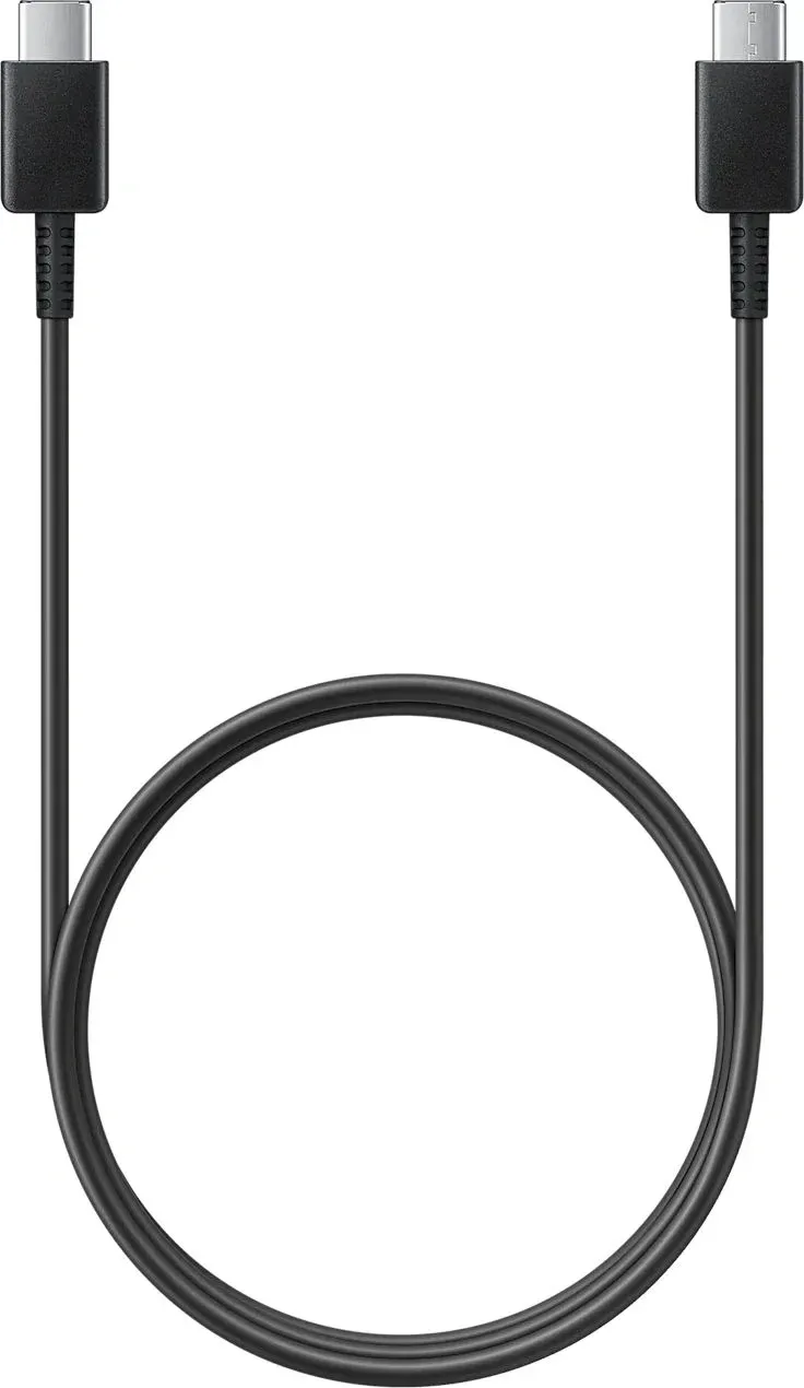Кабель Samsung EP-DA705 EP-DA705BBEGWW USB Type-C m-USB Type-C m 1м черный упак.:1шт - фото 1