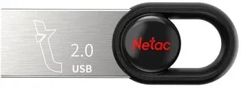 Флеш Диск Netac 32Gb UM2 NT03UM2N-032G-20BK USB2.0 серебристый/черный, 32 ГБ - фото 7