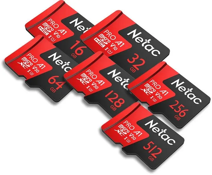 Флеш карта microSDXC 128GB Netac NT02P500PRO-128G-S P500 Extreme Pro A1 w/o adapter - фото 2