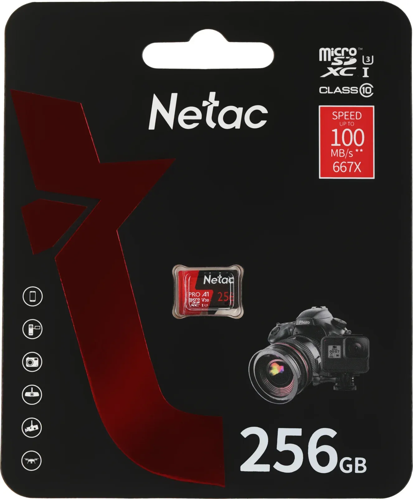 Flash Card NETAC NT02P500PRO-256G-S - фото 1