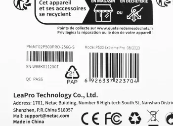 Флеш карта microSDXC 256GB Netac NT02P500PRO-256G-S P500 Extreme Pro A1 w/o adapter - фото 7