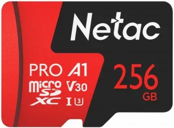 Флеш карта microSDXC 256GB Netac NT02P500PRO-256G-S P500 Extreme Pro A1 w/o adapter - фото 8