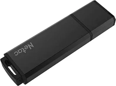Флеш Диск Netac 32Gb U351 NT03U351N-032G-20BK USB2.0 серый, 32 ГБ - фото 3
