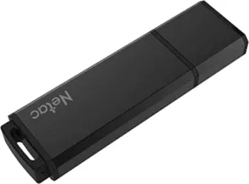 Флеш Диск Netac 32Gb U351 NT03U351N-032G-20BK USB2.0 серый, 32 ГБ - фото 7