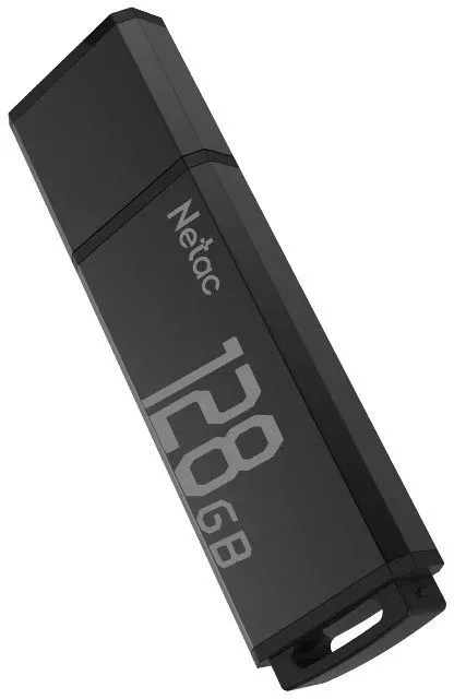 Флеш Диск Netac 128Gb U351 NT03U351N-128G-20BK USB2.0 серый, 128 ГБ - фото 3
