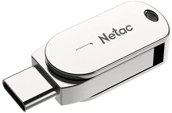 Флеш Диск Netac 32Gb U785C NT03U785C-032G-30PN USB3.0 серый, 32 ГБ - фото 2