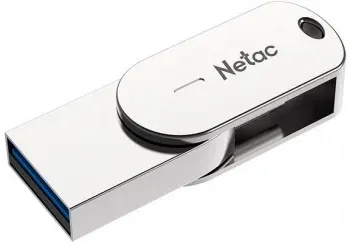 Флеш Диск Netac 32Gb U785C NT03U785C-032G-30PN USB3.0 серый, 32 ГБ - фото 7