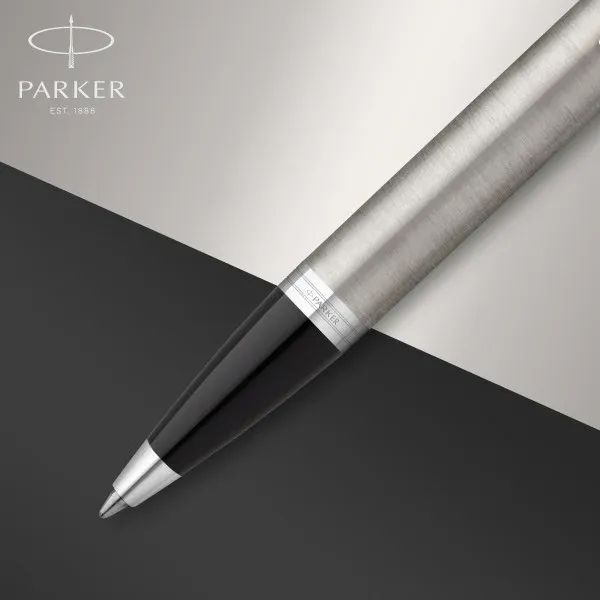 Набор ручек Parker IM Core FK221 2183058 Stainless Steel CT M сталь нержавеющая подар.кор. ручка перьевая ручка шариковая - фото 5