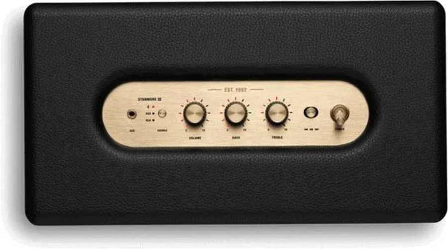 Колонка порт. Marshall Stanmore III черный/золотистый 80W 2.1 BT/3.5Jack 10м - фото 2