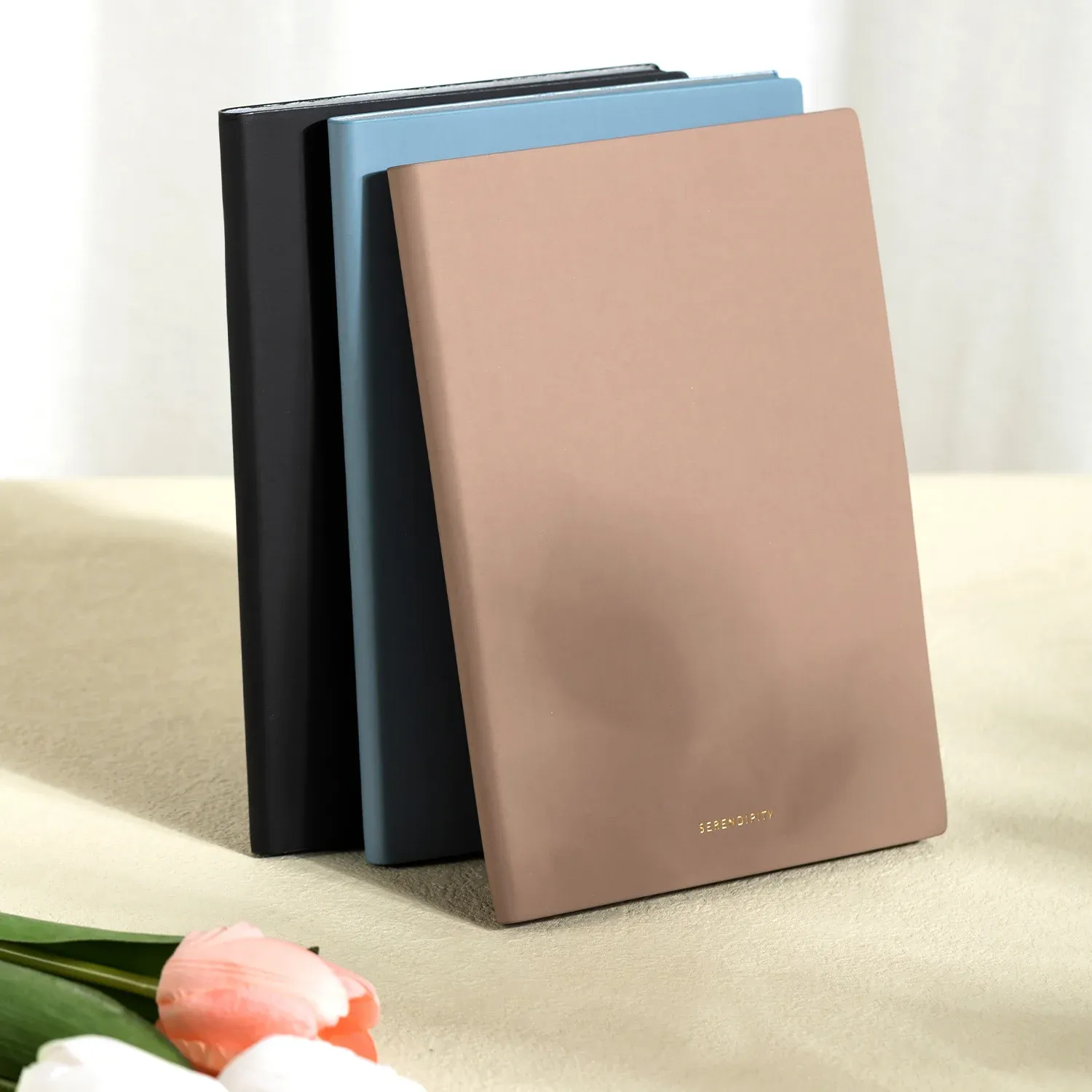 Блокнот Deli EN128LLT-GREY A5 210х143мм искусст. кожа 96л линейка мягкая обложка коричневый - фото 2