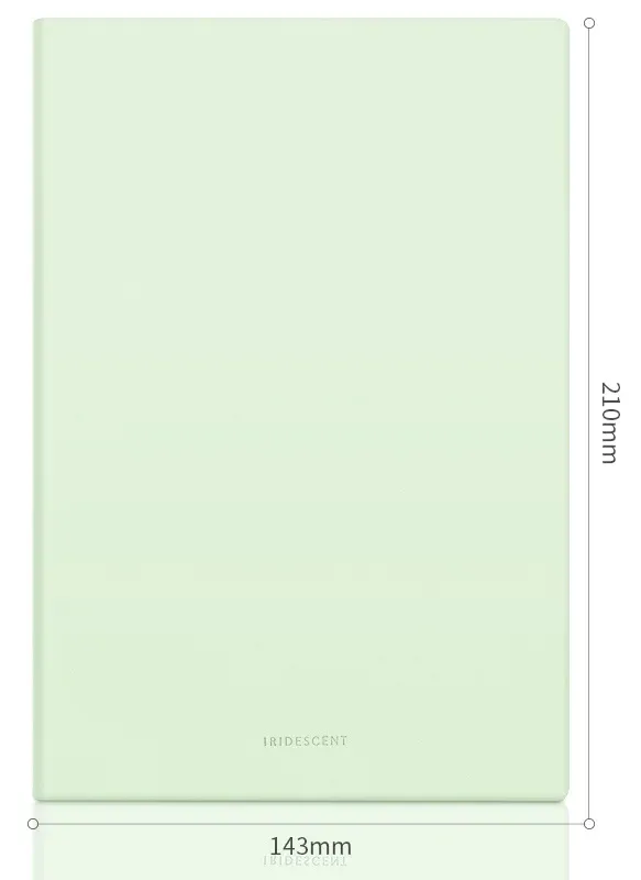 Блокнот Deli EN140LGREEN A5 210х143мм искусст. кожа 96л линейка мягкая обложка зеленый - фото 7