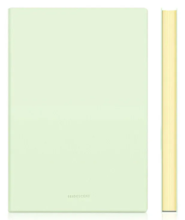 Блокнот Deli EN140LGREEN A5 210х143мм искусст. кожа 96л линейка мягкая обложка зеленый - фото 8