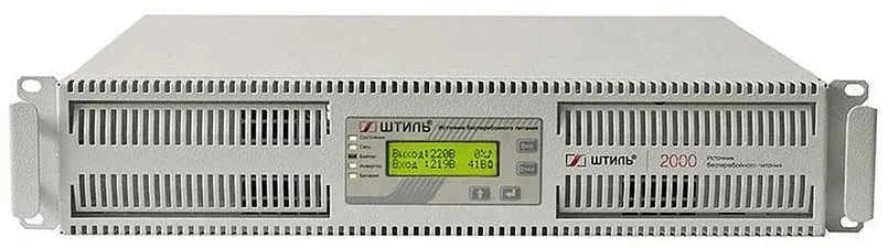 Источник бесперебойного питания Штиль SR SR1102L 1800Вт 2000ВА серый - фото 1