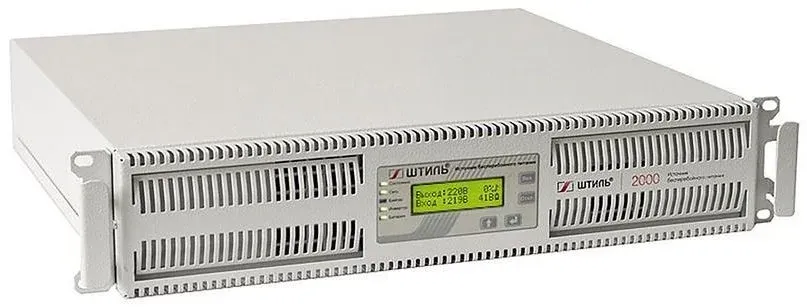 Источник бесперебойного питания Штиль SR SR1102L 1800Вт 2000ВА серый - фото 2