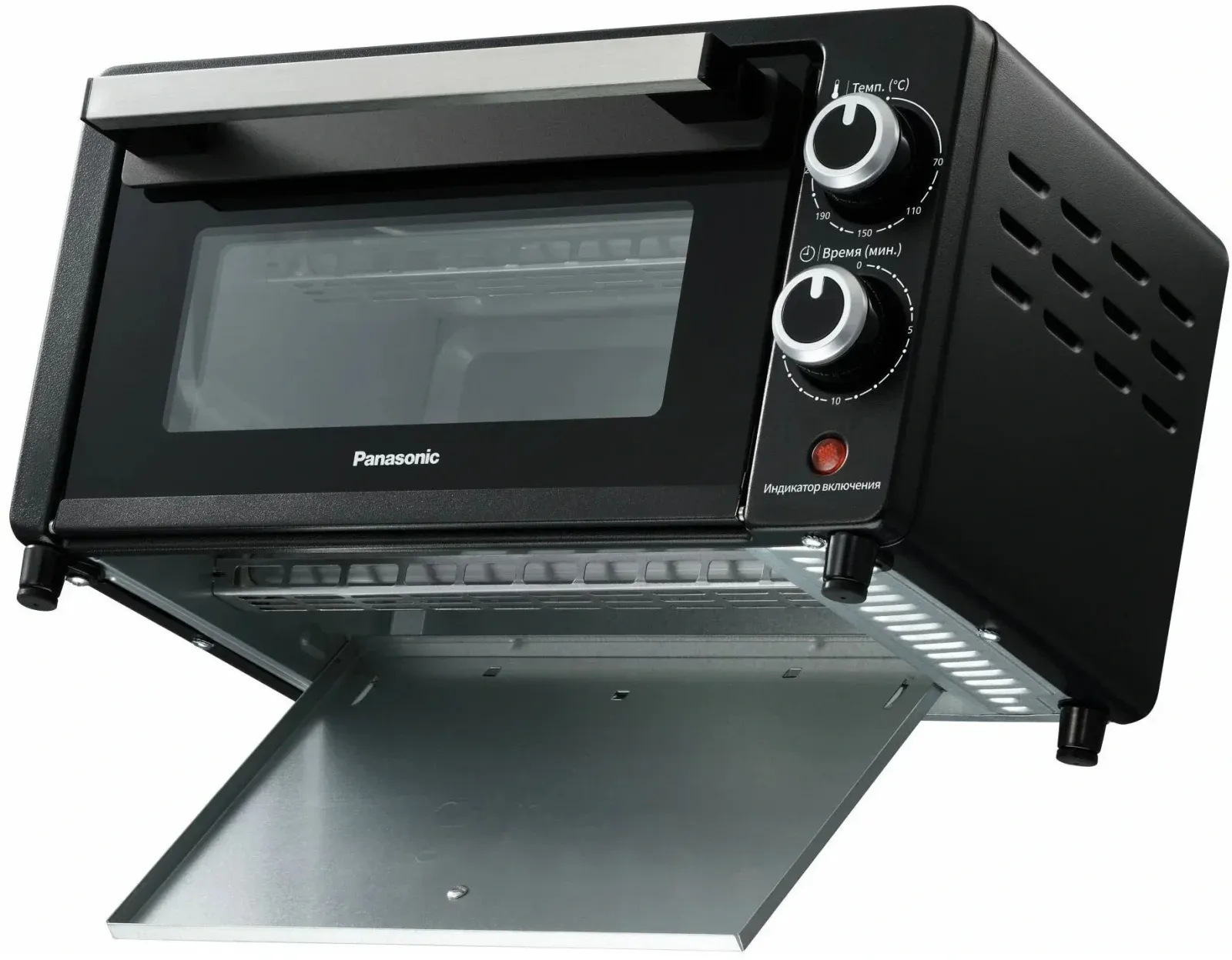 Мини-печь Panasonic NT-H900KTQ 9л. 1000Вт черный, 9 л - фото 6