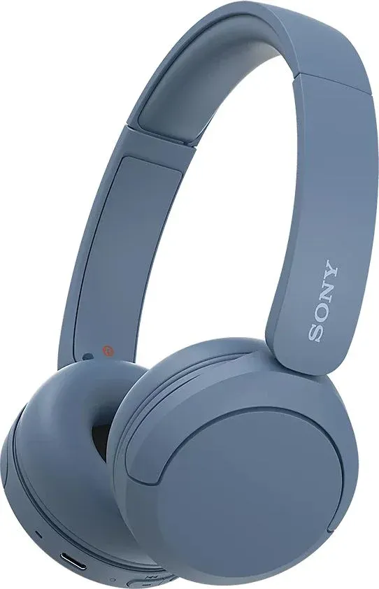 Гарнитура накладные Sony WH-CH520 синий беспроводные bluetooth оголовье WH-CH520/L - фото 1