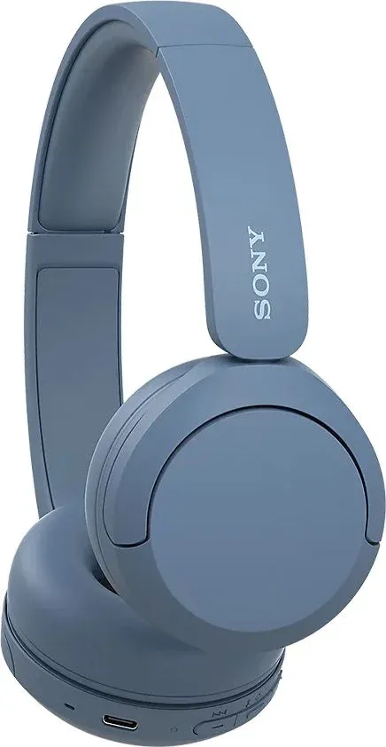 Гарнитура накладные Sony WH-CH520 синий беспроводные bluetooth оголовье WH-CH520/L - фото 3