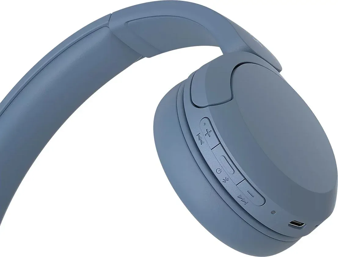 Гарнитура накладные Sony WH-CH520 синий беспроводные bluetooth оголовье WH-CH520/L - фото 4