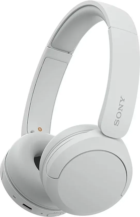 Гарнитура накладные Sony WH-CH520 белый беспроводные bluetooth оголовье WH-CH520/W - фото 1