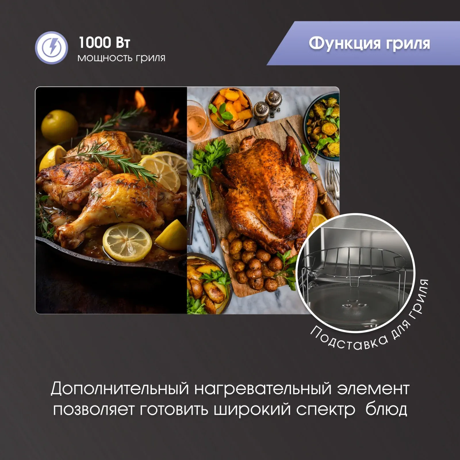 Микроволновая Печь Zigmund & Shtain BMO 15.252 B 25л. 900Вт черный, 25 л - фото 4