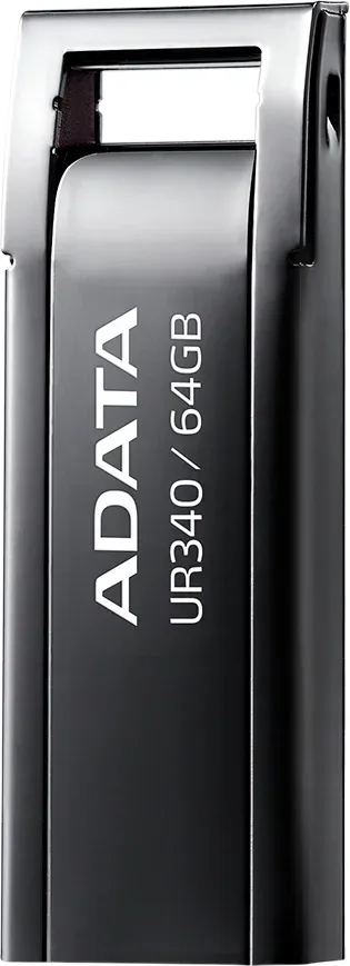Флеш Диск A-Data 64Gb UR340 AROY-UR340-64GBK USB3.2 черный, 64 ГБ - фото 4