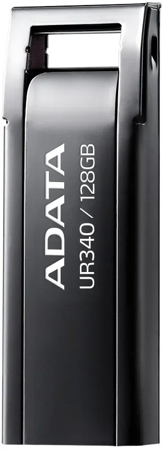 Флеш Диск A-Data 128Gb UR340 AROY-UR340-128GBK USB3.2 черный, 128 ГБ - фото 2