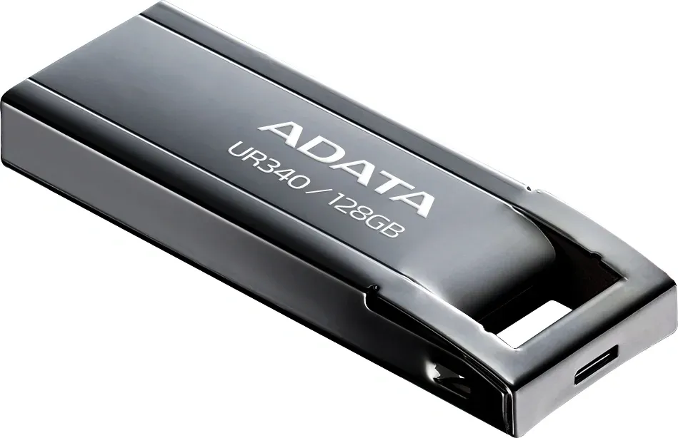 Флеш Диск A-Data 128Gb UR340 AROY-UR340-128GBK USB3.2 черный, 128 ГБ - фото 4