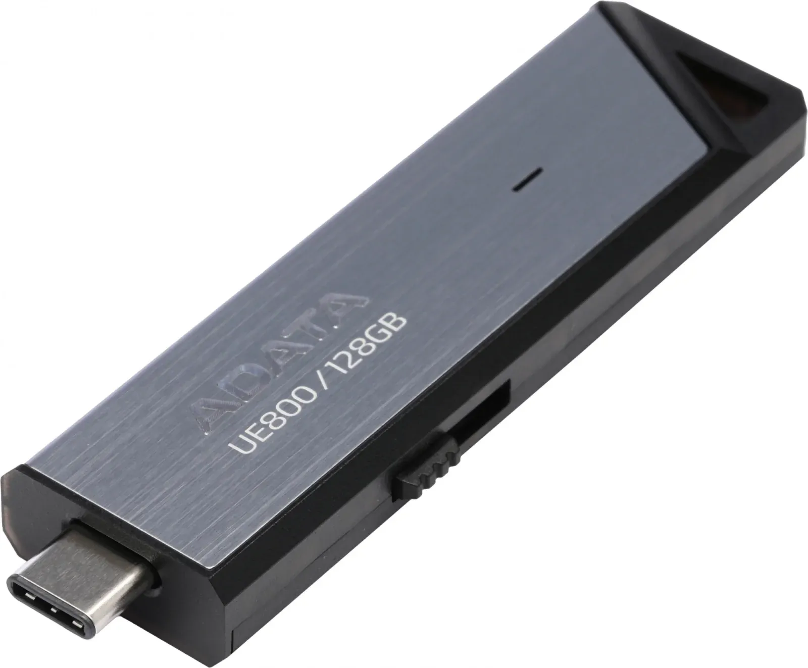 Флеш Диск A-Data 128Gb Type-C UE800 AELI-UE800-128G-CSG USB3.2 серебристый, 128 ГБ - фото 1