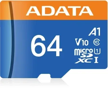 Флеш карта microSDXC 64GB A-Data AUSDX64GUICL10A1-RA1 Premier + adapter - фото 6