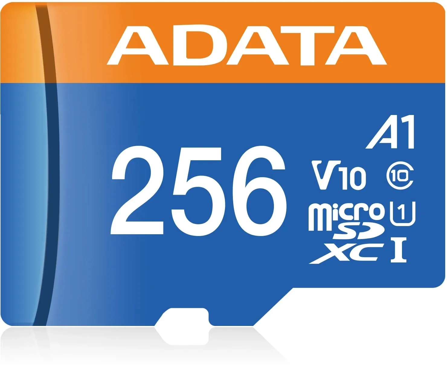 Флеш карта microSDXC 256GB A-Data AUSDX256GUICL10A1-RA1 Premier + adapter - фото 2