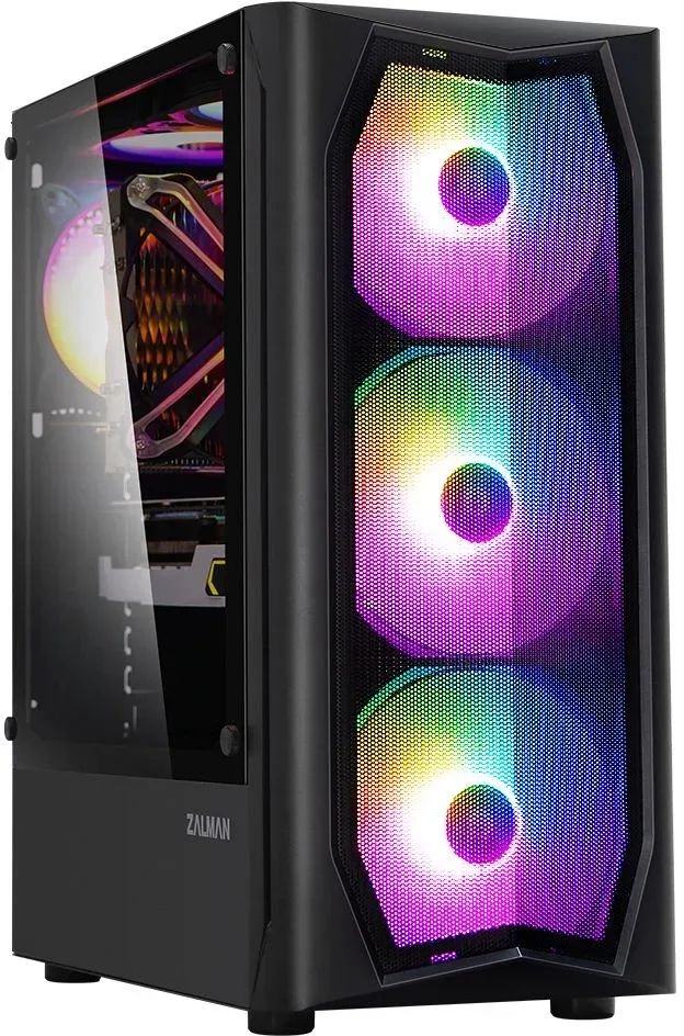 Корпус Zalman N4 REV.1 черный без БП ATX 5x120mm 2x180mm 2xUSB2.0 1xUSB3.0 audio bott PSU - фото 2