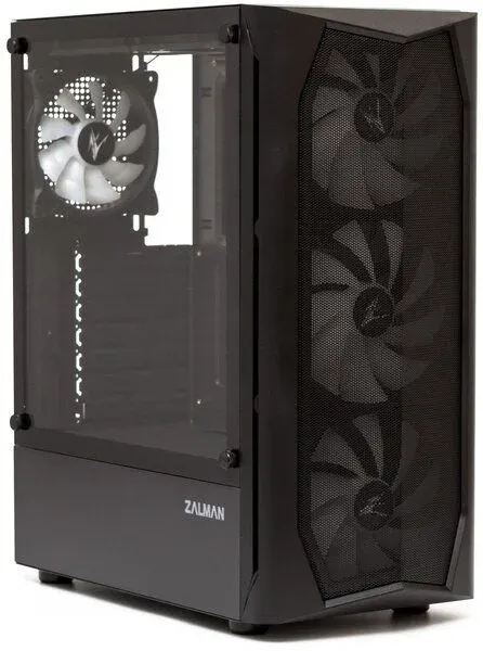 Корпус Zalman N4 REV.1 черный без БП ATX 5x120mm 2x180mm 2xUSB2.0 1xUSB3.0 audio bott PSU - фото 5