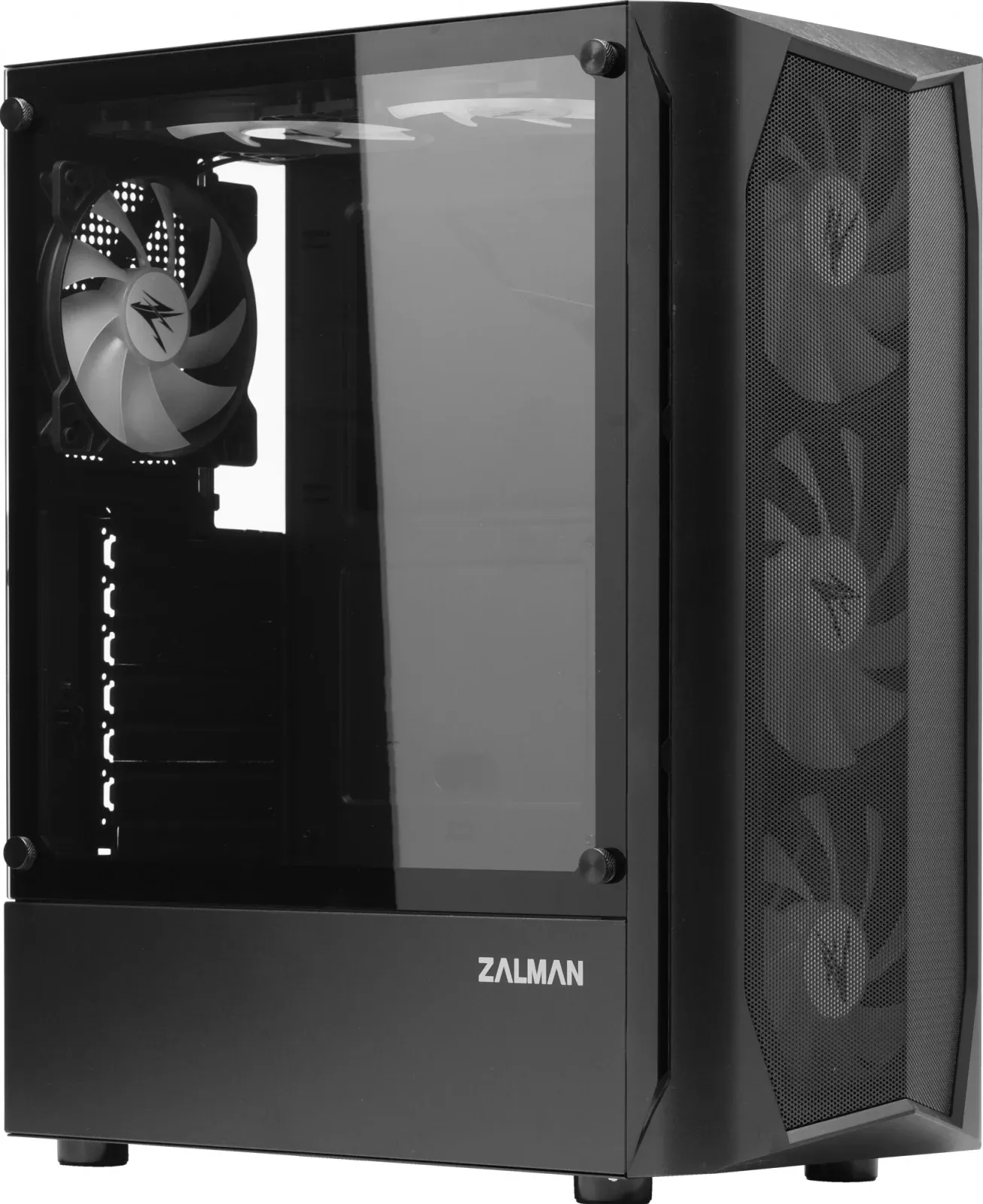 Корпус Zalman N4 REV.1 черный без БП ATX 5x120mm 2x180mm 2xUSB2.0 1xUSB3.0 audio bott PSU - фото 7