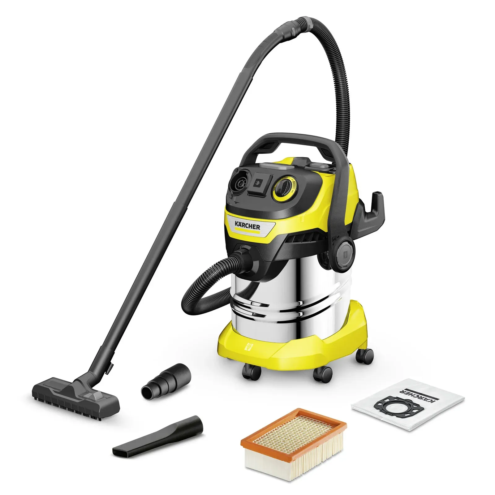 Строительные пылесосы KARCHER WD 5 P S V-25/5/22 - фото 1
