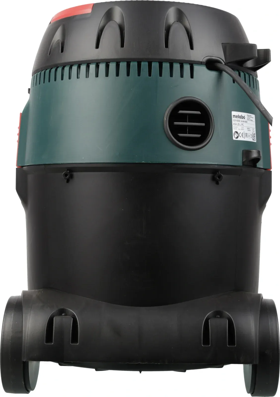Строительный пылесос Metabo ASA 25 L PC 1250Вт уборка: сухая/влажная/выдув зеленый - фото 5