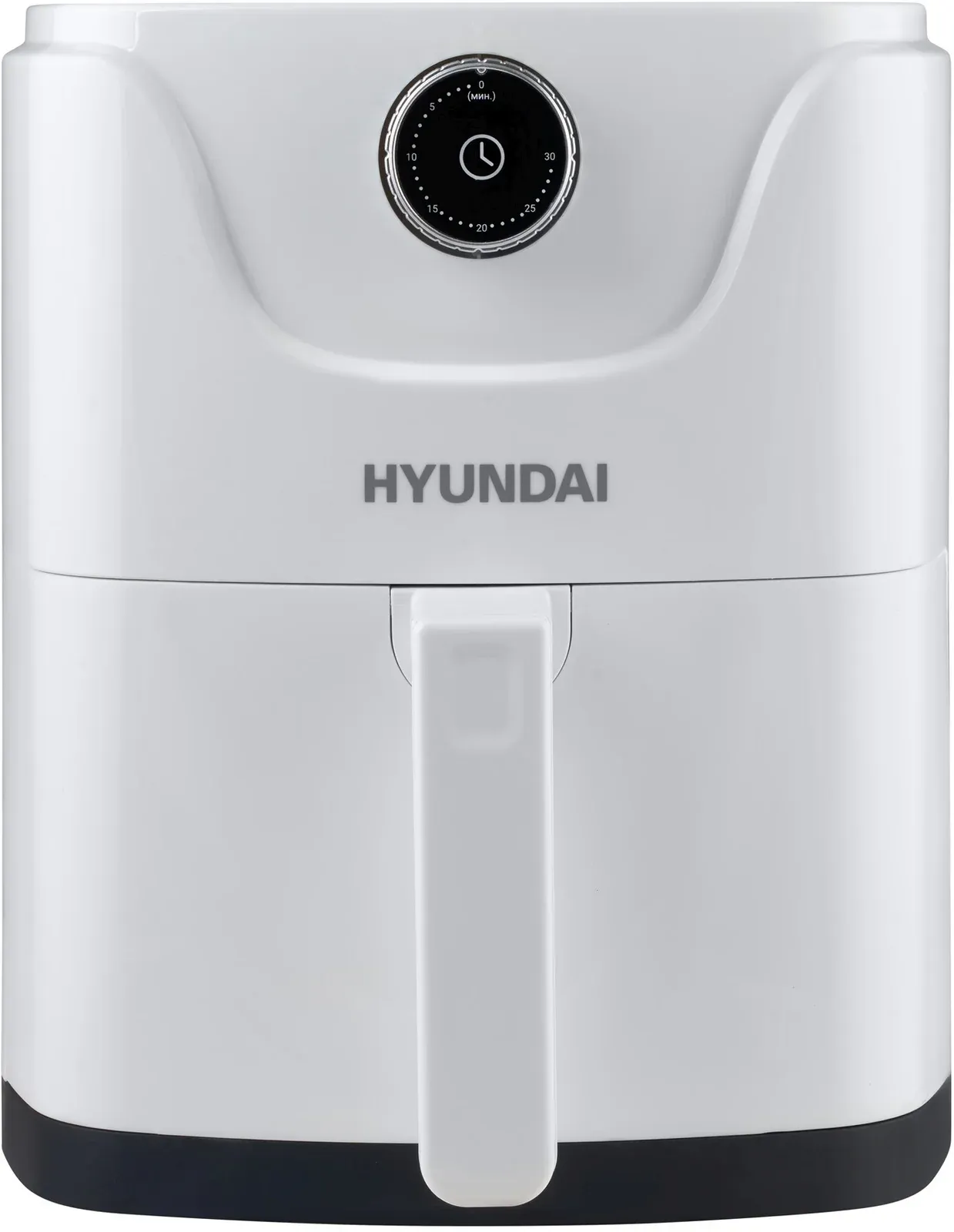 Аэрогриль Hyundai HYF-2052 2.5л 1000Вт белый/серебристый - фото 1
