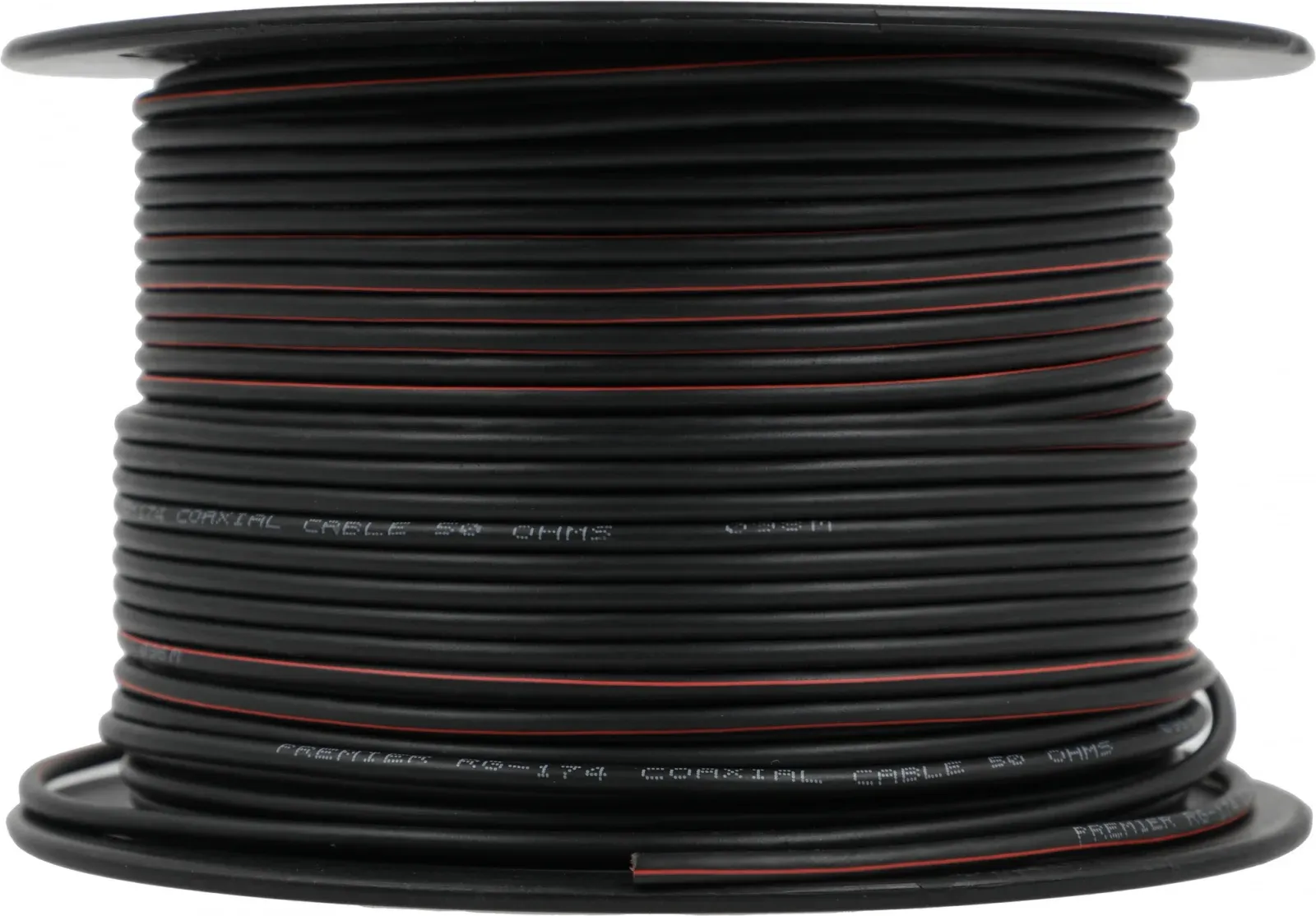 Кабель Premier RG-174/U BC BK 100м. черный 20-100 100 - фото 2
