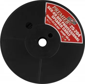 Кабель акустический Premier SCC-09 BC 100м. черный 25-204 100 - фото 6